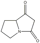 tetrahydro-1H-pyrrolizine-1,3(2H)-dione,1253793-02-0,结构式