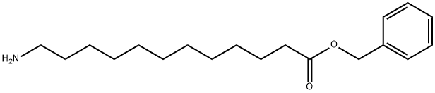 12-amino- Dodecanoic acid phenylmethyl ester 化学構造式
