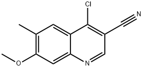 4-CHLORO-7-METHOXY-6-METHYLQUINOLINE-3-CARBONITRILE