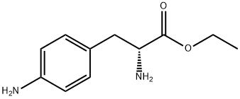 4-amino- D-Phenylalanine, ethyl ester Structure
