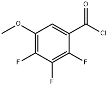 5-Methoxy-2,3,4-trifluorobenzoyl chloride Structure