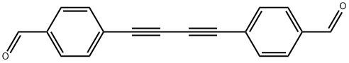 4,4'-(1,3-丁二炔-1,4-二基)双苯甲醛,127653-16-1,结构式