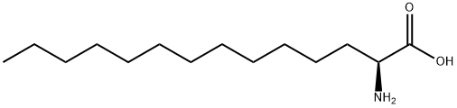 (S)-2-氨基十四烷酸, 129706-08-7, 结构式