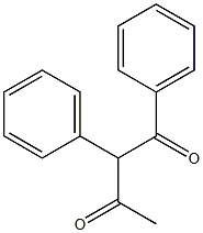 1,3-Butanedione, 1,2-diphenyl- Structure