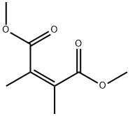 2-Butenedioic acid, 2,3-dimethyl-, dimethyl ester, (2Z)- Structure