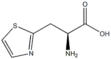 2-Thiazolepropanoic acid, a-amino-, (S)- Structure