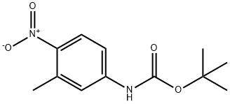TERT-BUTYL 3-METHYL-4-NITROPHENYLCARBAMATE,1380445-45-3,结构式