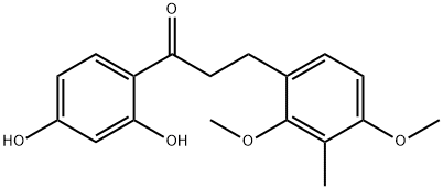1-(2,4-dihydroxyphenyl)-3-(2,4-dimethoxy-3-methylphenyl)propan-1-one