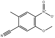 5-METHOXY-2-METHYL-4-NITROBENZONITRILE Structure