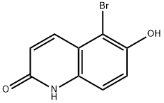 5-溴-6-羟基喹啉-2(1H)-酮, 1420799-88-7, 结构式