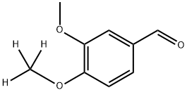 3,4-Dimethoxybenzaldehyde-d3, 143318-06-3, 结构式