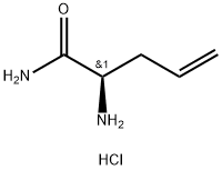 R-2-amino-4-Pentenamide hydrochloride Struktur