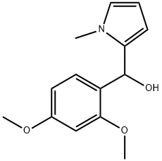 (2,4-DIMETHOXYPHENYL)(1-METHYL-1H-PYRROL-2-YL)METHANOL Structure