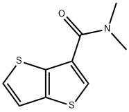 N,N-Dimethylthieno[3,2-b]thiophene-3-carboxamide Structure