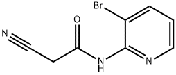 N-(3-bromopyridin-2-yl)-2-cyanoacetamide, 1507694-97-4, 结构式