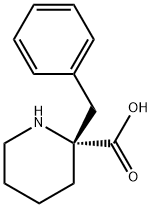 (S)-2-BENZYLPIPERIDINE-2-CARBOXYLIC ACID, 150785-92-5, 结构式