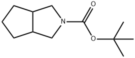 2-BOC-八氢环戊并[C]吡咯, 1549912-21-1, 结构式