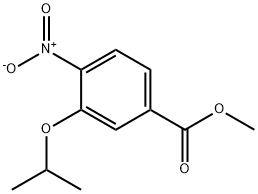 METHYL 3-ISOPROPOXY-4-NITROBENZOATE Structure