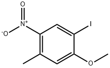 1-Iodo-2-methoxy-4-methyl-5-nitro-benzene 结构式
