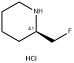 (2R)-2-(FLUOROMETHYL)PIPERIDINE HCL, 1638744-10-1, 结构式