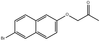 1-[(6-溴萘-2-基)氧代]丙烷-2-酮,173301-08-1,结构式