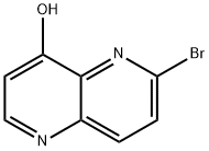 6-溴-1,5-萘啶-4-醇,1823362-18-0,结构式