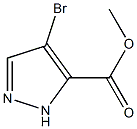 Methyl 4-bromo-1H-pyrazole-5-carboxylate Structure