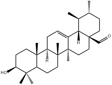 熊果醛, 19132-81-1, 结构式