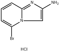 5-BROMOIMIDAZO[1,2-A]PYRIDIN-2-AMINE HCL Struktur
