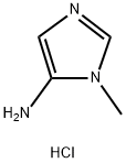 1-METHYL-1H-IMIDAZOL-5-AMINE DIHYDROCHLORIDE 结构式