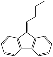 9-butylidene-9H-fluorene,29754-40-3,结构式