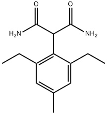 6-Diethyl-4-methyl phenyl Malonic acid diamide 结构式
