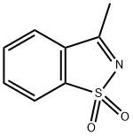 3-methylbenzo[d]isothiazole 1,1-dioxide Structure