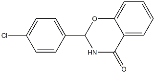 2-(4-chlorophenyl)-2,3-dihydro-1,3-benzoxazin-4-one