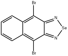 4,9-二溴萘并[2,3-C][1,2,5]硒二唑, 364333-02-8, 结构式