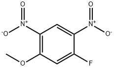 1-氟-5-甲氧基-2,4-二硝基苯, 394-18-3, 结构式