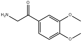 2-amino-1-(3,4-dimethoxyphenyl)ethan-1-one,40869-57-6,结构式