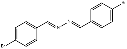 1,2-bis((E)-4-bromobenzylidene)hydrazine Structure