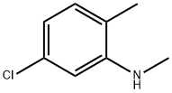5-氯-N,2-二甲基苯胺 结构式