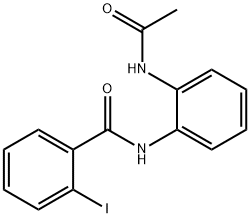 N-[2-(acetylamino)phenyl]-2-iodobenzamide Struktur