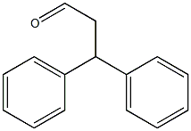 3,3-DIPHENYLPROPIONALDEHYDE Struktur