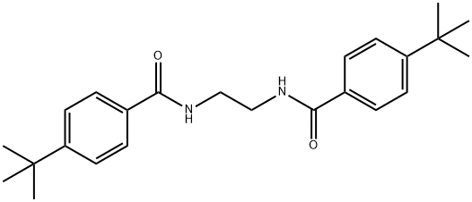 N,N'-1,2-ethanediylbis(4-tert-butylbenzamide) 结构式