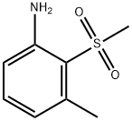 2-甲磺酰-3-甲基苯胺, 497227-21-1, 结构式