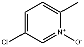 5-chloro-2-methylpyridine-N-oxide Struktur