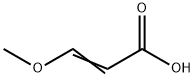 3-methoxy acrylic acid 化学構造式