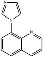 8-(1H-imidazol-1-yl)quinoline 结构式