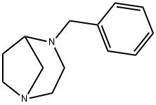 4-benzyl-1,4-diazabicyclo[3.2.1]octane Struktur