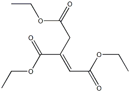 1-Propene-1,2,3-tricarboxylicacid, triethyl ester, (E)- (9CI), 68077-28-1, 结构式