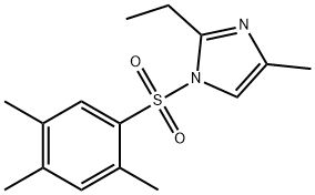 2-ethyl-4-methyl-1-((2,4,5-trimethylphenyl)sulfonyl)-1H-imidazole Structure