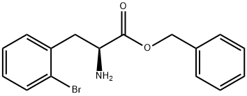 L-2-溴苯丙氨酸苄酯,685141-31-5,结构式